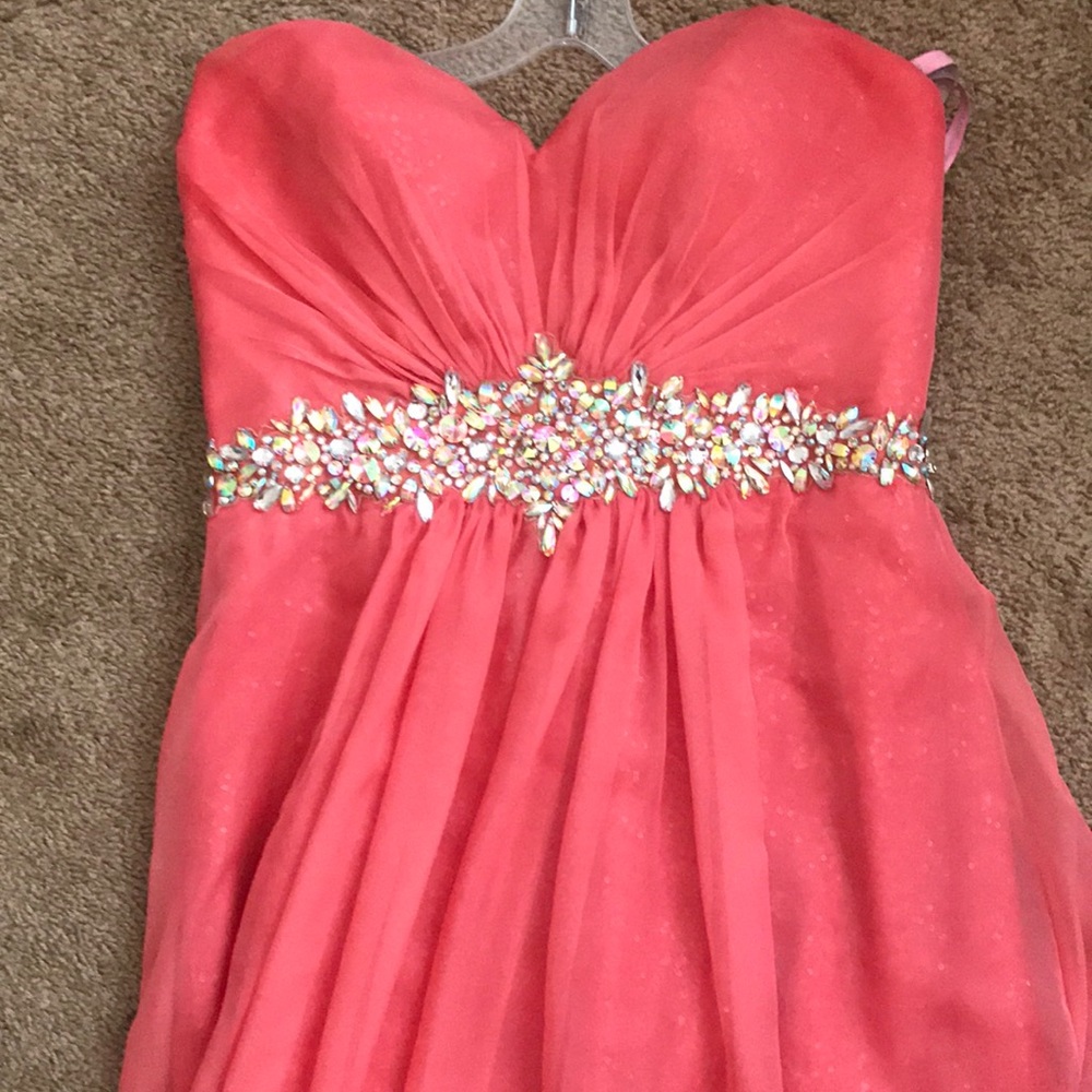 Pink Blush Prom Dress